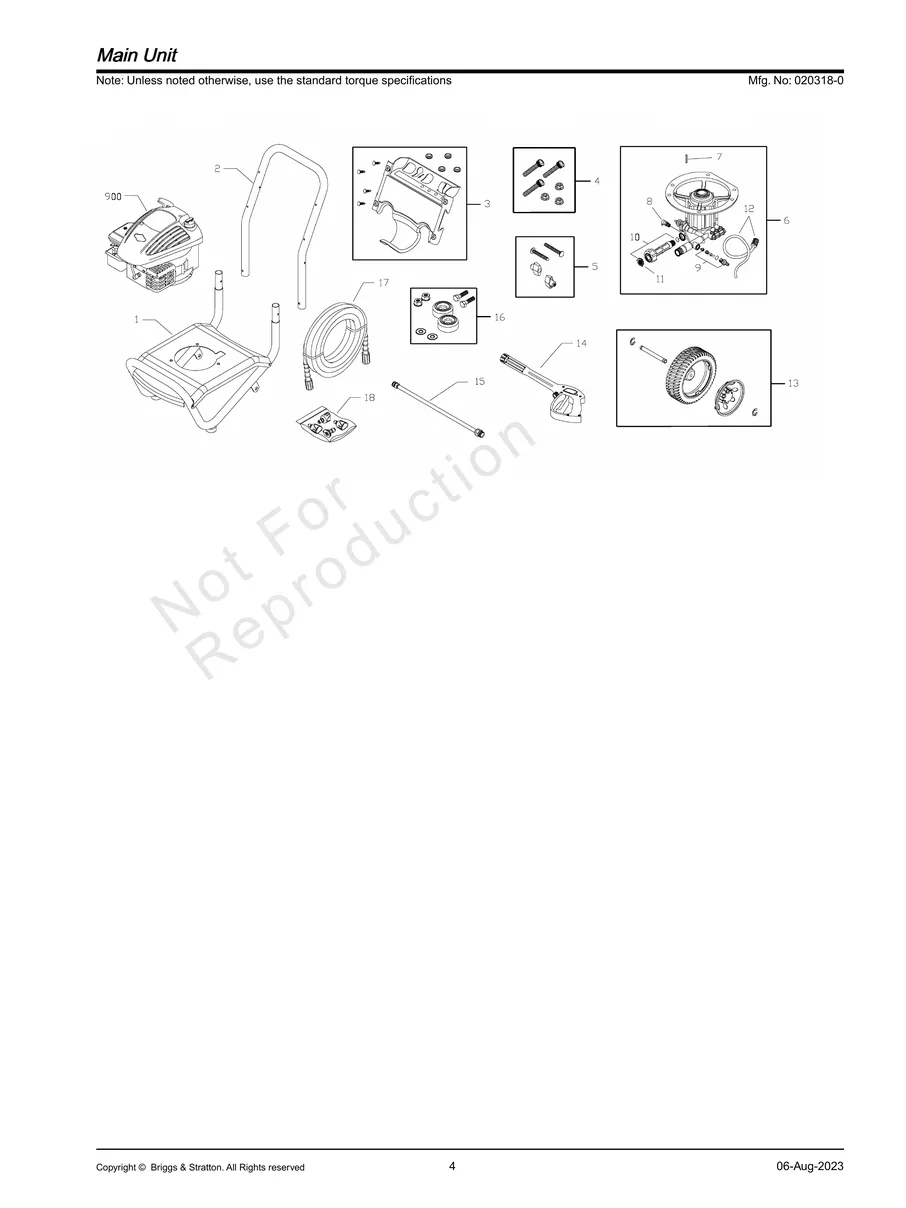 BRIGGS AND STRATTON, 020318-0, IPL.4